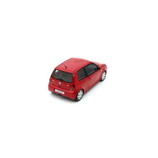 VOLKSWAGEN VW LUPO GTI TORNADO RED 2001 OttO mobile 1:18 Resinemodell (Türen, Motorhaube... nicht zu öffnen!)